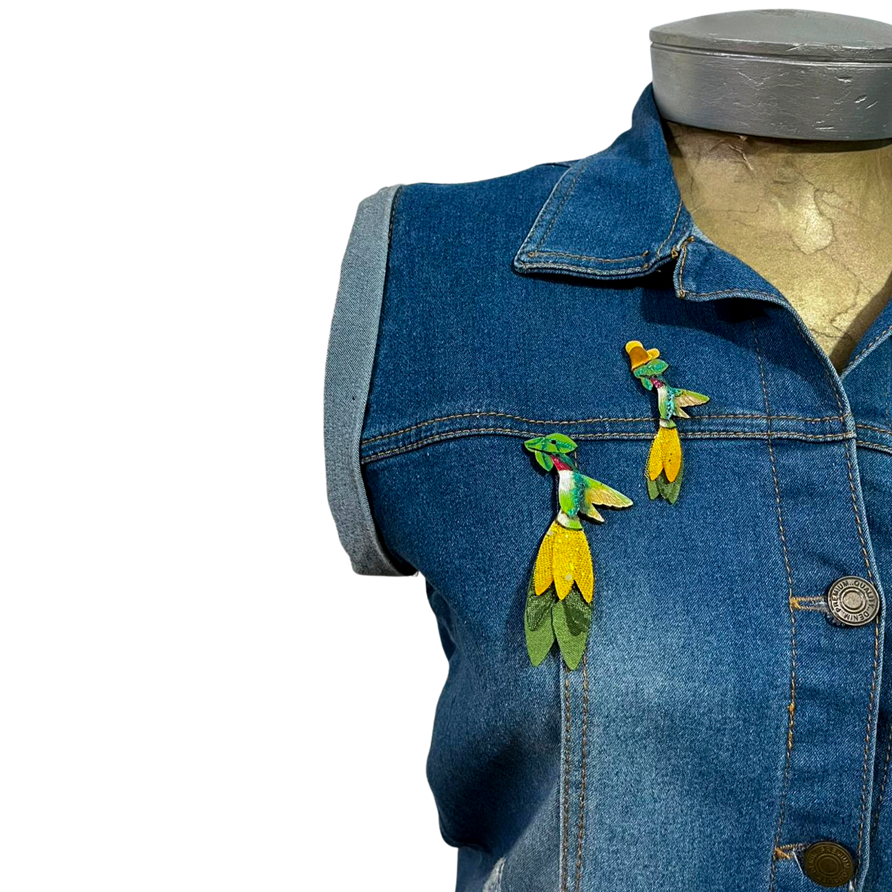 BROCHE COLIBRI ANNA NEW AMARILLOpsd