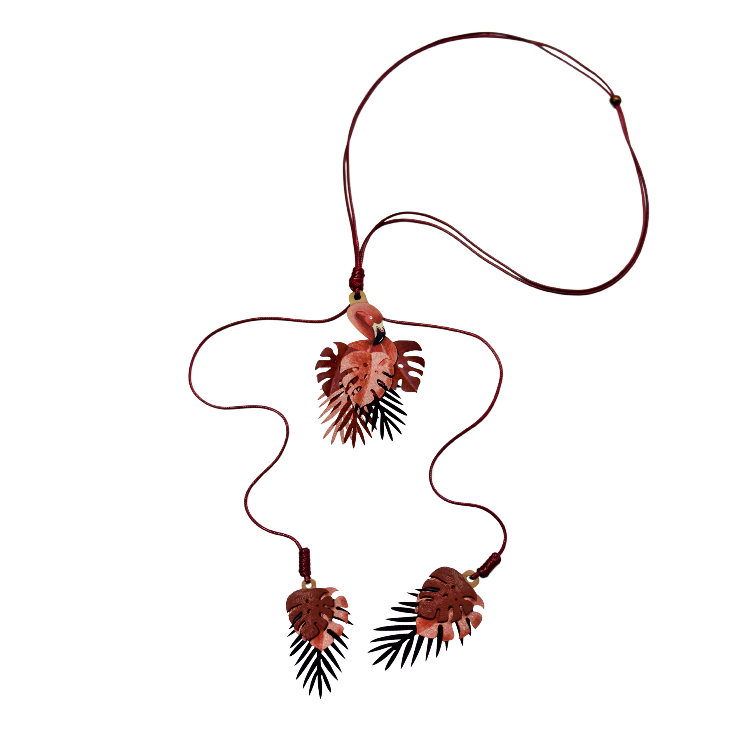COLLAR FLAMINGO GRANDE