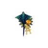 BROCHE MANTARRAYA AZUL PEQUEÑO