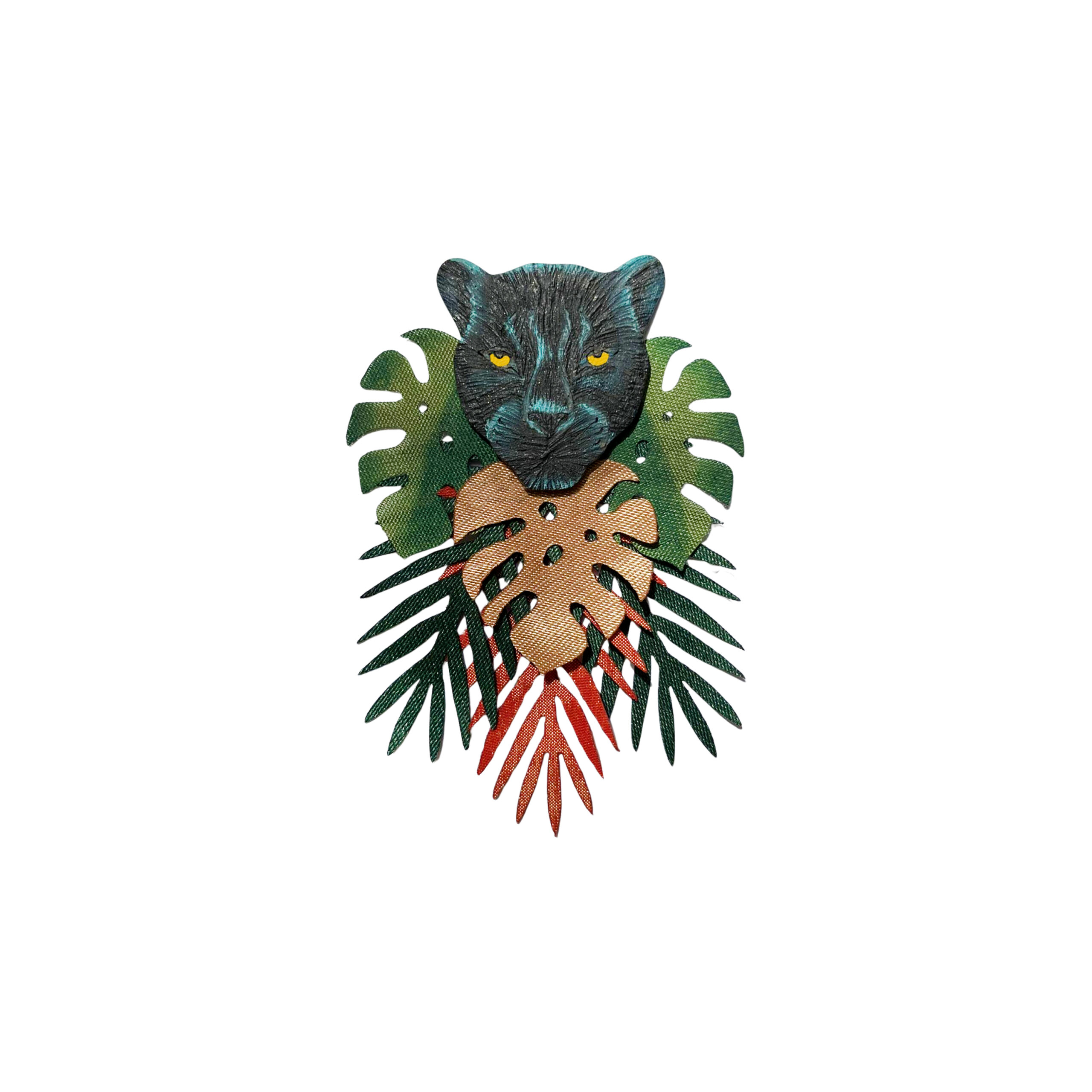 BROCHE PANTERA GRANDE.-