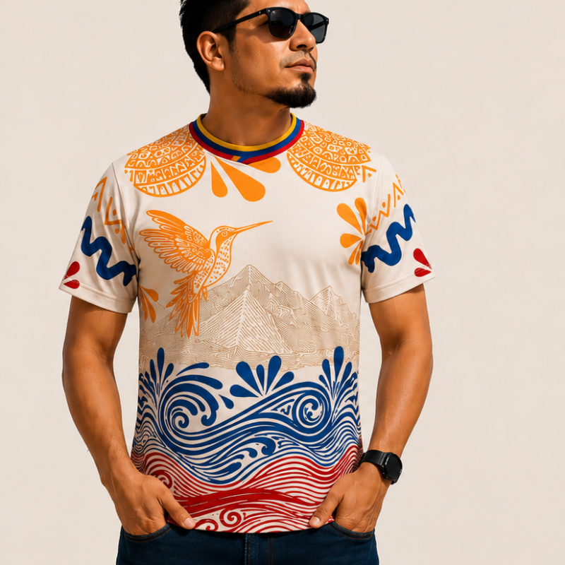 CAMISETA COLOMBIA ES ABORIGENES